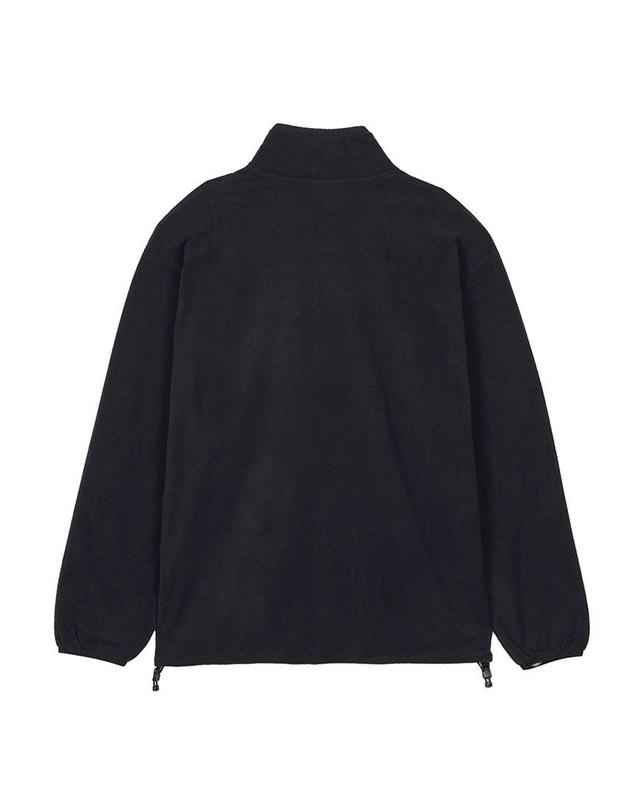 난가 [난가] FW26 에어 웜 플리스 탑 티셔츠 N2530 1P111A BLK 착용컷