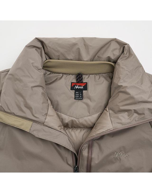난가 [난가] FW26 오로라텍스 스탠드 다운 자켓 ND2441 1A002 S.BEG 착용컷