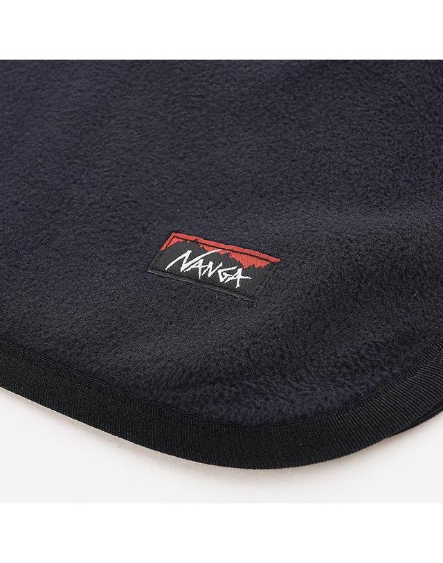 난가 [난가] FW26 에어 웜 플리스 머플러 N2630 3E078A BLK 착용컷