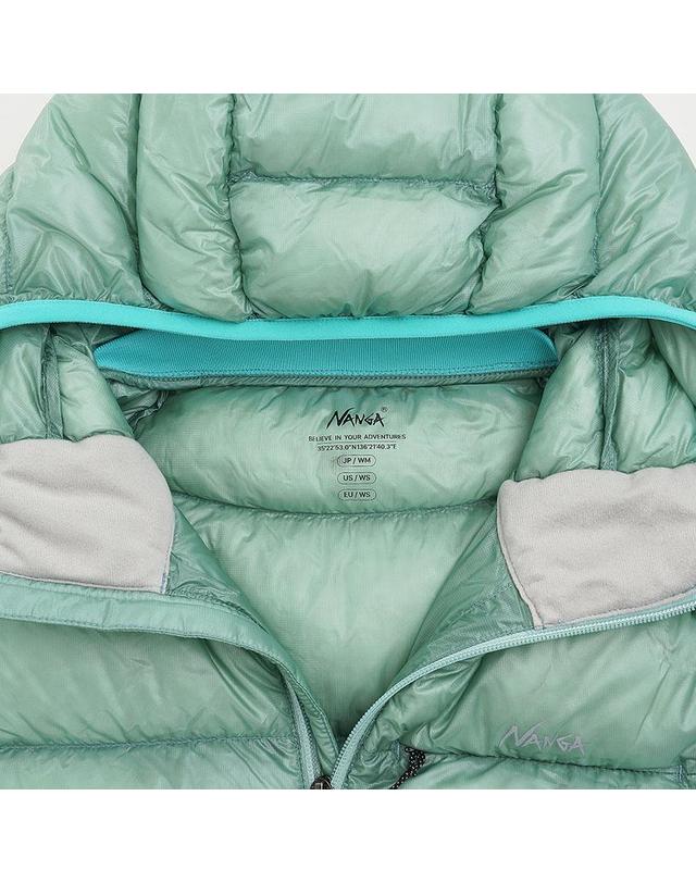 난가 [난가] FW26 여성 마운틴 롯지 후디 자켓 N2621 0B021A MINT 착용컷