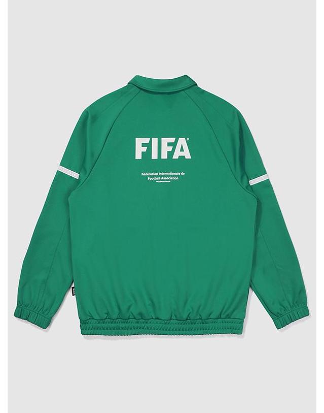 피파1904 [FIFA 1904] 3M 스티치 라인 트랙 자켓 그린(FF31JZ61U_730) 착용컷