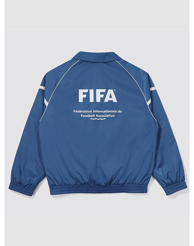 피파1904 [FIFA 1904] 코치 바시티 자켓 블루(FF31PJ20U_220) 착용컷