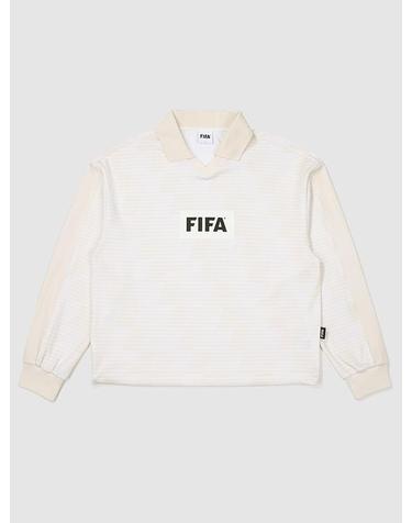 [FIFA 1904] 여성 레지스타 체크 카라티 라이트베이지(FF32TC38W_300)