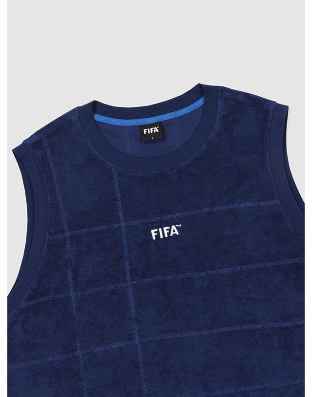피파1904 [FIFA 1904] 테리 베스트 네이비(FF32ST54U_240) 착용컷