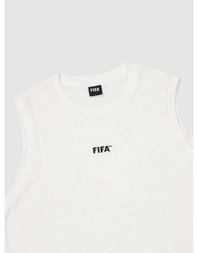 피파1904 [FIFA 1904] 테리 베스트 화이트(FF32ST54U_100) 착용컷