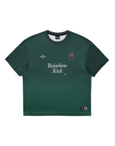 [FIFA 1904] 레인보우 킥 반팔 티셔츠 다크그린(FF42TH07U_740)