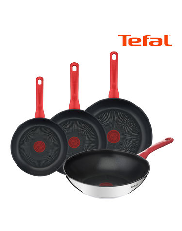 [테팔] 에디션 레드 인덕션 프라이팬 20cm+24cm+28cm+궁중팬28cm