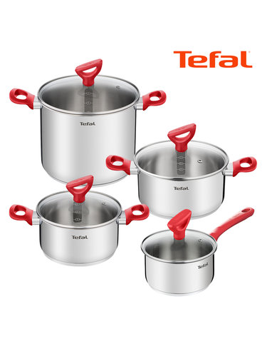 [테팔] 에디션 레드 인덕션냄비 편수16cm+양수18cm+양수20cm+곰솥22cm