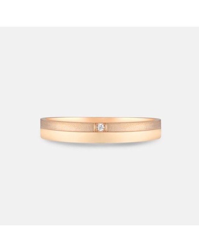메트로시티 [갤러리아] [메트로시티 주얼리] 이터니타 14K 로즈 반지 A221GR3738R4A 착용컷