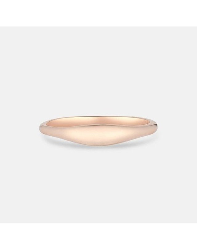 메트로시티 [갤러리아] [메트로시티 주얼리] 코르테 14K 로즈 반지 A221GR3034R4Q 착용컷