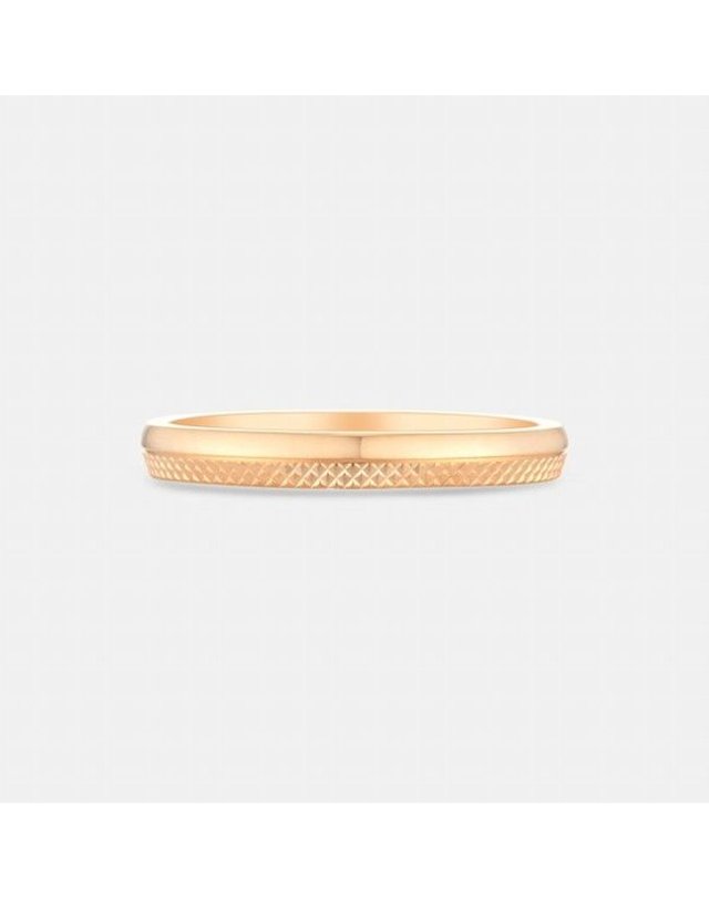 메트로시티 [갤러리아] [메트로시티 주얼리] 코르테 14K 로즈 반지 A221GR3093R4Q 착용컷
