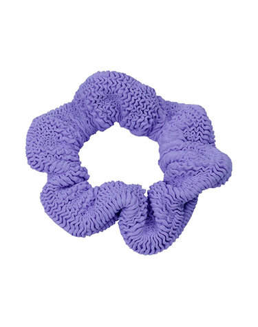 훈자 지 여성 니트 스크런치 라이트퍼플/ 라임 SCRUNCHIE