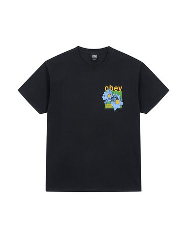오베이 Seeds Grow 레귤러핏 반팔 블랙/ 화이트 166913705
