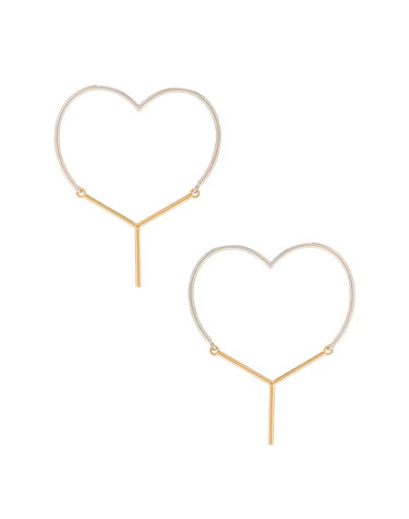 와이 프로젝트 와이프로젝트 여성 하트 귀걸이 실버 EARRINGS63