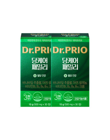  혈당 당케어 패밀리 바나바잎추출물 500mg X 30정 2박스2개월