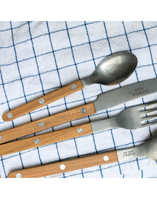 사브르 [사브르]비스트로 빈티지 티크 티스푼(S-2368-004-1192) 착용컷
