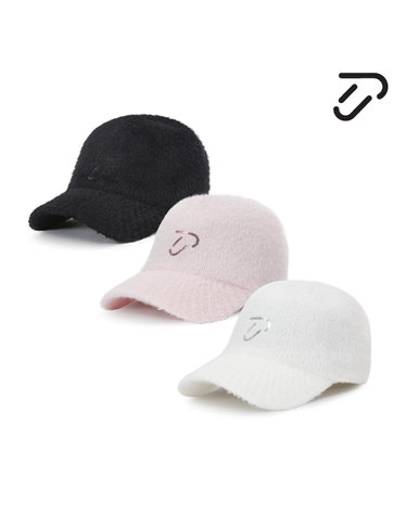 [IJP DESIGN] 이안폴터디자인 여성 방한 앙고라 골프모자 - 3614-217-346