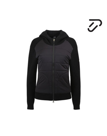 [IJP DESIGN] 이안폴터디자인 여성 니트후드 패딩 골프점퍼 - 3614-207-642