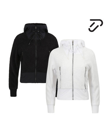 [IJP DESIGN] 이안폴터디자인 여성 다이나 플리스 후드 골프점퍼 - 3614-207-641
