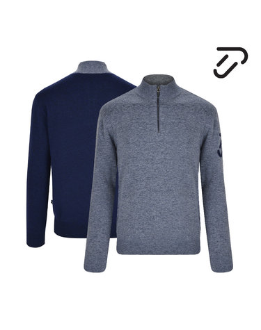 [IJP DESIGN] 이안폴터디자인 남성 하프넥 방풍니트 - IPM2WSW262
