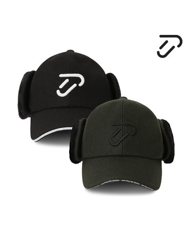 [IJP DESIGN] 이안폴터디자인 남성 모직 귀달이 골프모자 - IPM2WCP357