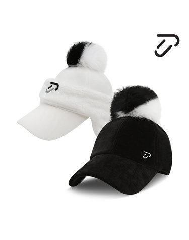 [IJP DESIGN] 이안폴터디자인 여성 퍼 귀마개 방울캡 - IPL2WCP363