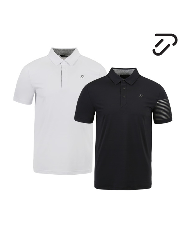 이안폴터디자인 [IJP DESIGN] 이안폴터디자인 남성 그래픽 패턴 반팔티셔츠 - 3622-101-762 착용컷