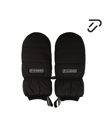[IJP DESIGN] 이안폴터디자인 남/여 방한 퀼팅 골프장갑 - IPU3WGV563 BK