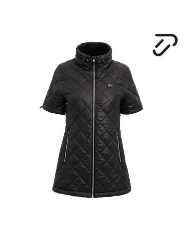 [IJP DESIGN] 이안폴터디자인 여성 다이아퀼팅 패딩점퍼 - IPL3WJP612 BK