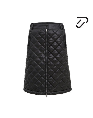 [IJP DESIGN] 이안폴터디자인 여성 다이아퀼팅 패딩스커트 - IPL3WCU696 BK
