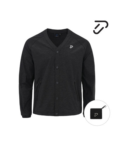 [IJP DESIGN] 이안폴터디자인 남성 Y에리 바람막이 점퍼 - IPM4SWB464 BK