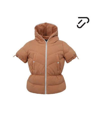 [IJP DESIGN] 이안폴터디자인 여성 트렌스 후드변형 다운점퍼 - IPL4WJP212 OR