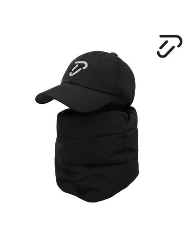 [IJP DESIGN] 이안폴터디자인 남성 이지락 넥워머 패딩 캡 - IPM4WCP163 BK