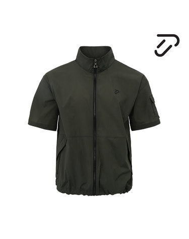 [IJP DESIGN] 이안폴터디자인 남성 피스테 반팔 골프 점퍼 - IPM5MWB623 KK