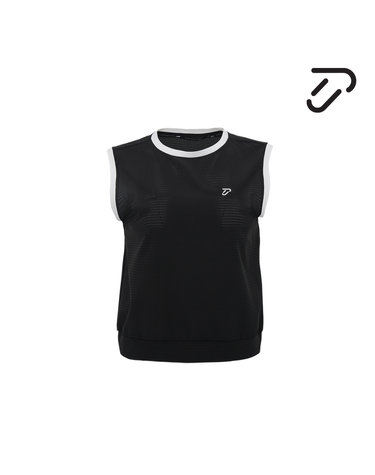 [IJP DESIGN] 이안폴터디자인 여성 라운드 타입 골프베스트 - IPL5MWV633 BK