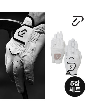 [IJP DESIGN] 이안폴터디자인 실리콘 합피/양피 골프장갑 5장 묶음