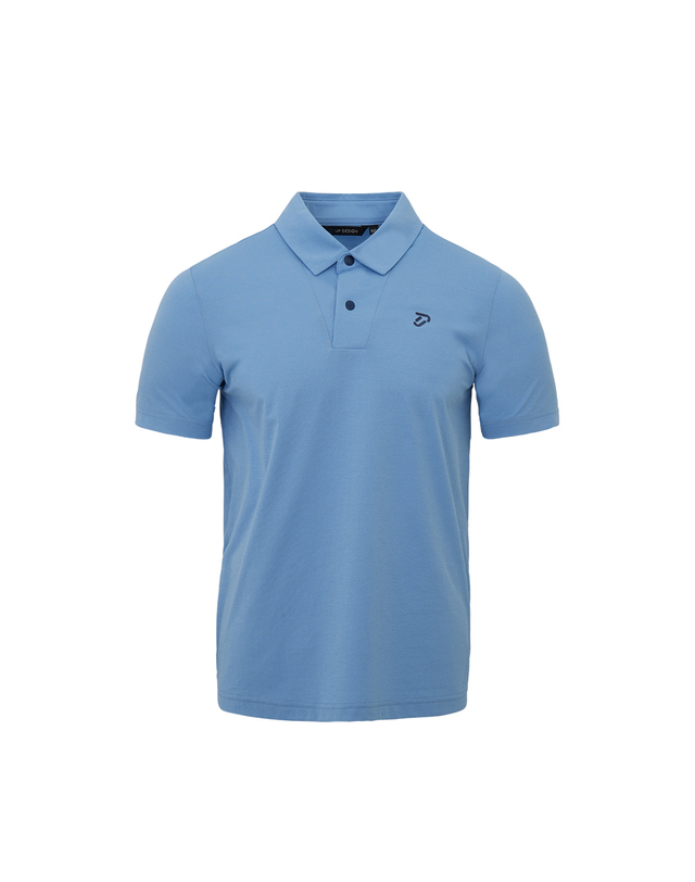 이안폴터디자인 [IJP DESIGN] 이안폴터디자인 남성 골프 티셔츠 - IPM5MTS644 BL 착용컷