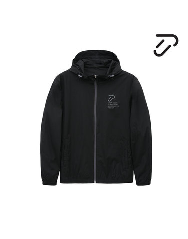 [IJP DESIGN] 이안폴터디자인 남성 경량 후드 점퍼 - IPM6AWB2261 BK