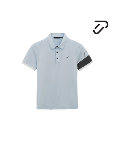 [IJP DESIGN] 이안폴터디자인 남성 소매 배색 포인트 반팔 티셔츠 - IPM6MTS2265 LB