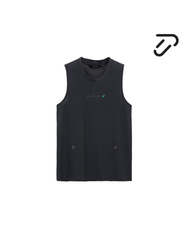 [IJP DESIGN] 이안폴터디자인 남성 시그니처 심볼로고 러닝 조끼 - IPM6ATS2203 DG