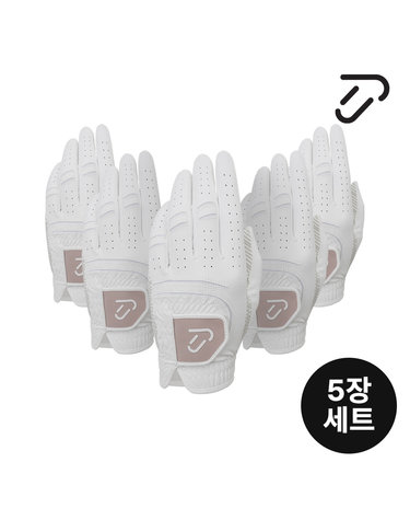 [IJP DESIGN] 이안폴터디자인 극세사 실리콘 골프장갑(남/여) 5장세트 - IPU4AGV960