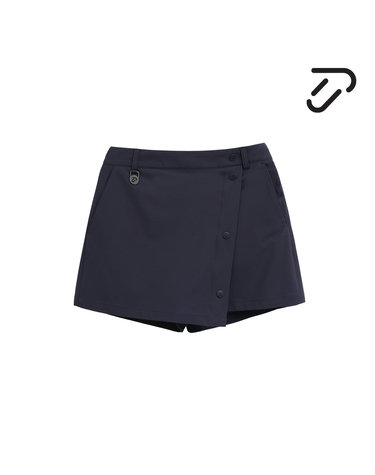 [IJP DESIGN] 이안폴터디자인 여성 레이어드 스타일링 하프 팬츠 - IPL6MHP2294 DN