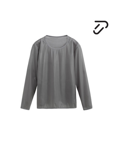 [IJP DESIGN] 이안폴터디자인 겨울골프 필수 남성 라운드넥 내의 방풍이너웨어 - IPM6WIW2674 GY
