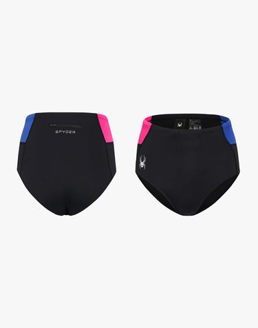 [스파이더] 여성 워터스포츠 프로웹 스윔 팬티 SPHMCNTR273WBLK