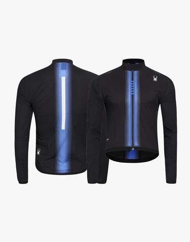 [스파이더] 남성 사이클 프로웹 경량 우븐 자켓 SPHPCNJK501MBLK