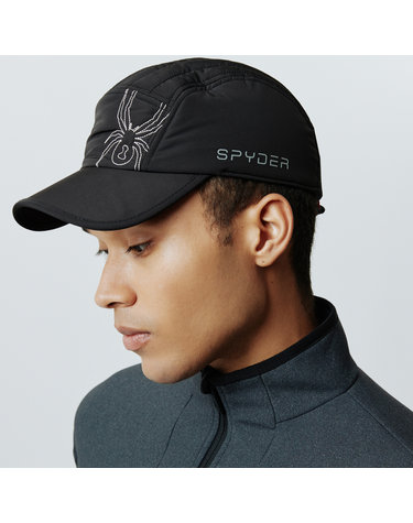 [스파이더] 공용 패디드 캡 SPIFANCA305UBLK
