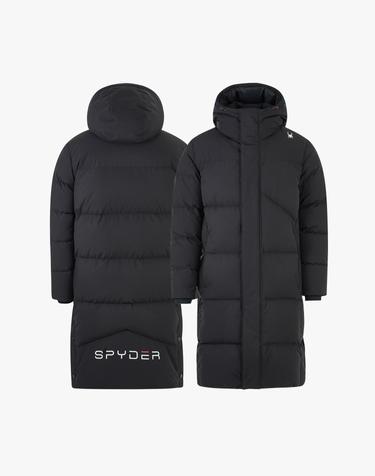 [스파이더] 공용 퍼포먼스 롱 다운 자켓 SOIWCNDJ311UBLK
