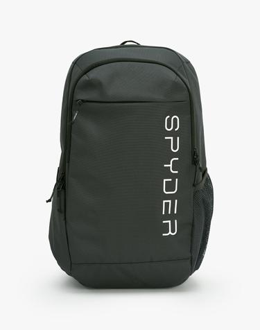 [스파이더] 남성 레터링 로고 레인커버 백팩 (30L) SPJPBNBP302MGRY