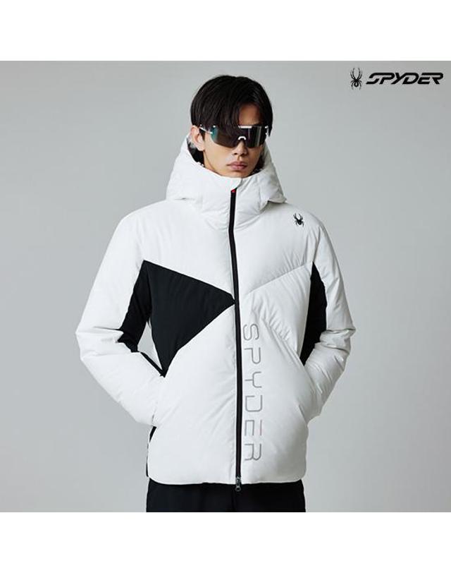 스파이더 [스파이더] 공용 헥센 X라인 볼륨 다운 점퍼 SPIWCNDJ307UWHT 착용컷