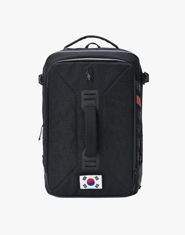 [스파이더] 남성 대용량 코듀라 태극기 백팩 SPJPBNBP202MBLK